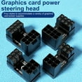 Graphics Card Power Connector 180 Degree Angled Enhance Cable