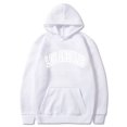 thumbnail image 3 of Sudadera con capucha de manga larga para mujer, suéter holgado de gran tamaño con bolsillo y estampado de letras, alta calidad, Otoño e Invierno, 3 of 3