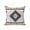 Brown Teal, variant on Outdoor Pillows Waterproof, Orange Beige Boho Bedding Throw Pillows with Insert for Couch Sofa Bed, Vintage Ethnic Tribal Southwestern 18x18 Inch Pillowcases Decorative Camping Patio Pillow Set of 1