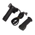 thumbnail image 2 of Juego de empuñaduras de acelerador para bicicleta, manillar de acelerador de 3 velocidades y 4 luces con interruptor de pantalla de alimentación para bicicletas eléctricas de 48V, 2 of 8