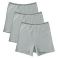 thumbnail image 1 of 3 Pack Women's Boyshorts Panties Cotton Boxer Briefs for Ladies Underwear Shorts with Cotton Crotch, 1 of 6