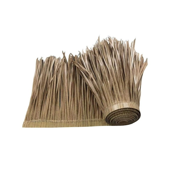 Palm Thatch Roll Duck Blinds Grass Trimming Straw Roof Thatch for Roof Fence Dec