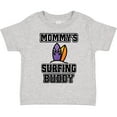 thumbnail image 3 of Inktastic Mommy Surfing Buddy Surfboard Boys or Girls Toddler T-Shirt, 3 of 5