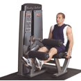 thumbnail image 2 of Body-Solid DLEC-SF Pro Dual Leg Extension & Curl Machine, Adjustable, White, for Leg Workout, 2 of 2