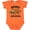 Orange, variant on Inktastic My Spirit Animal is a Sloth with Sloth Illustration Boys or Girls Baby Bodysuit