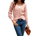 thumbnail image 1 of Txlixc Cardigan de primavera y otoño para mujeres Txlixc moda, 1 of 9