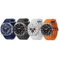 thumbnail image 2 of Samsung Watch 7 Ultra 2025 LTE Ai 47mm SM-L705F Latino Version Tmobile Mint Tello & Global, Rate Tracking, Sleep Fitness Tracker, GPS Titanium Gray/Orange Band SM-L705FZA1GTO, 2 of 2