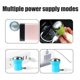 thumbnail image 4 of Máquina De Afeitar Para Teléfono, Maquinilla De Afeitar Eléctrica Portátil, Recortadora De Barba, Miniafeitadora De Bolsillo En Forma De L Con Enchufe Usb Sweethay CE008279-01, 4 of 6