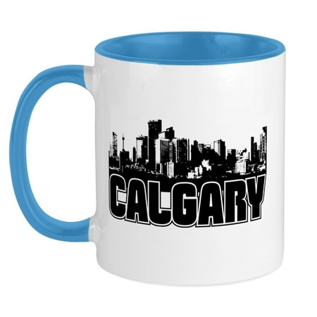 

CafePress - Calgary Skyline Mug - Ceramic Coffee Tea Novelty Mug Cup 11 oz