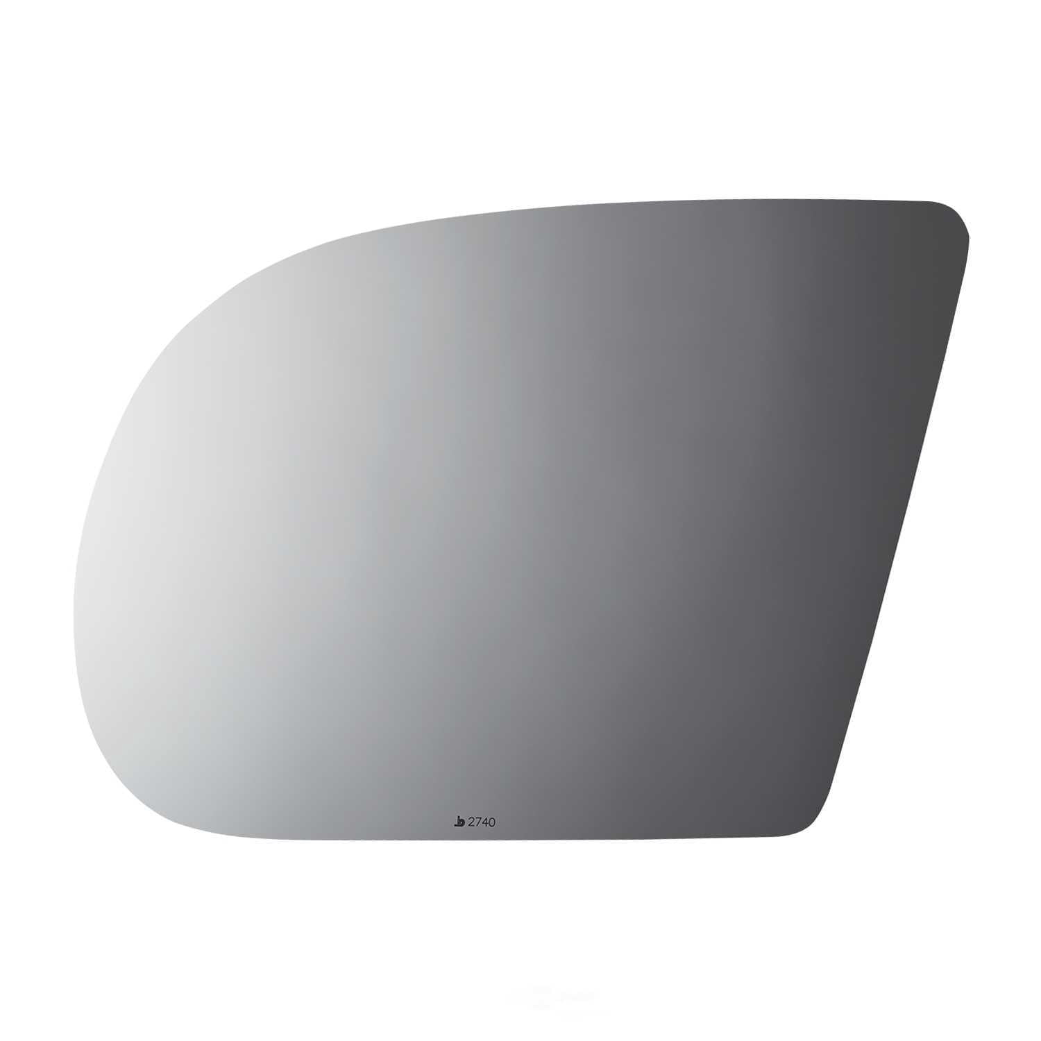 Burco Side View Mirror Replacement Glass - Clear Glass - 2740