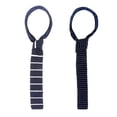 thumbnail image 1 of 2x Corbatas de punto Yuyangstore para hombres de punta plana de moda Corbatas tejidas flacas delgadas, 1 of 8
