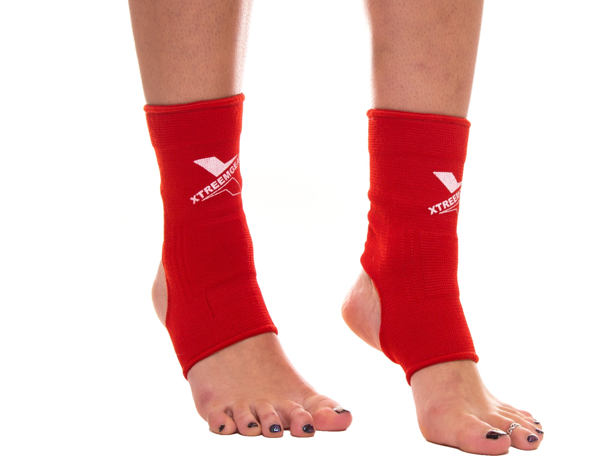 MMA Ankle Supports Muay Thai Compression Kick Boxing Wraps 