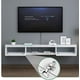 thumbnail image 2 of Repisa Flotante Slim O Mesa Tv Moderna Blanca 1 Puerta blanca MUEBLERIA LIZ Muebleria liz Moderno, 2 of 4