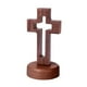 thumbnail image 1 of Cruz de mesa de la Santa Cruz con base para iglesia, sala de estar o armario. ¡Ideal para bodas! Base redonda, 1 of 9