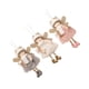 thumbnail image 3 of 3pcs Christmas Angel Pendants with Antler Hats, Hanging Ornaments for Home, Hotel, Bar, Festival, Lightweight Decorative Party Accessories, 3 of 3