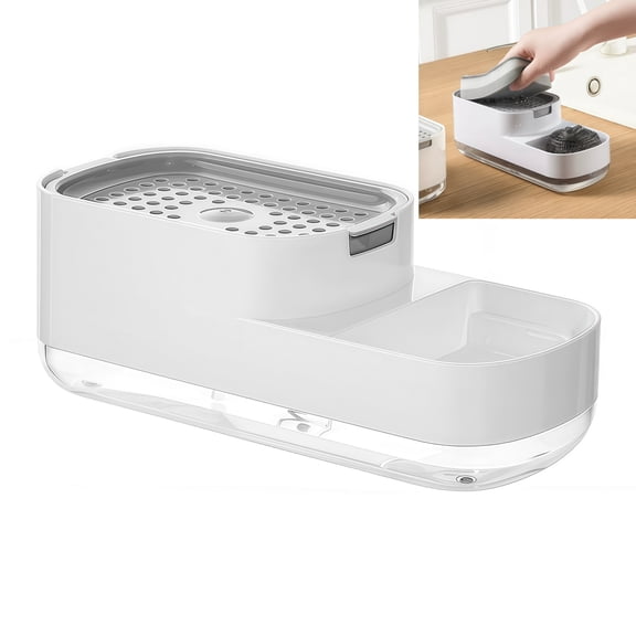Manual Soap Dispenser Pump - Convenient Design with Clear Body - Disposable Use