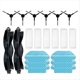 thumbnail image 1 of Para M6 Pro Robot Aspirador Piezas de Repuesto Accesorios Cepillo Lateral Principal Filtro Hepa Paño de Trapeador,B, 1 of 5