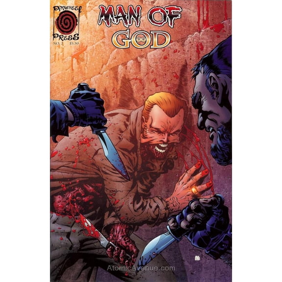 Man of God #2A VF ; Pinwheel Comic Book
