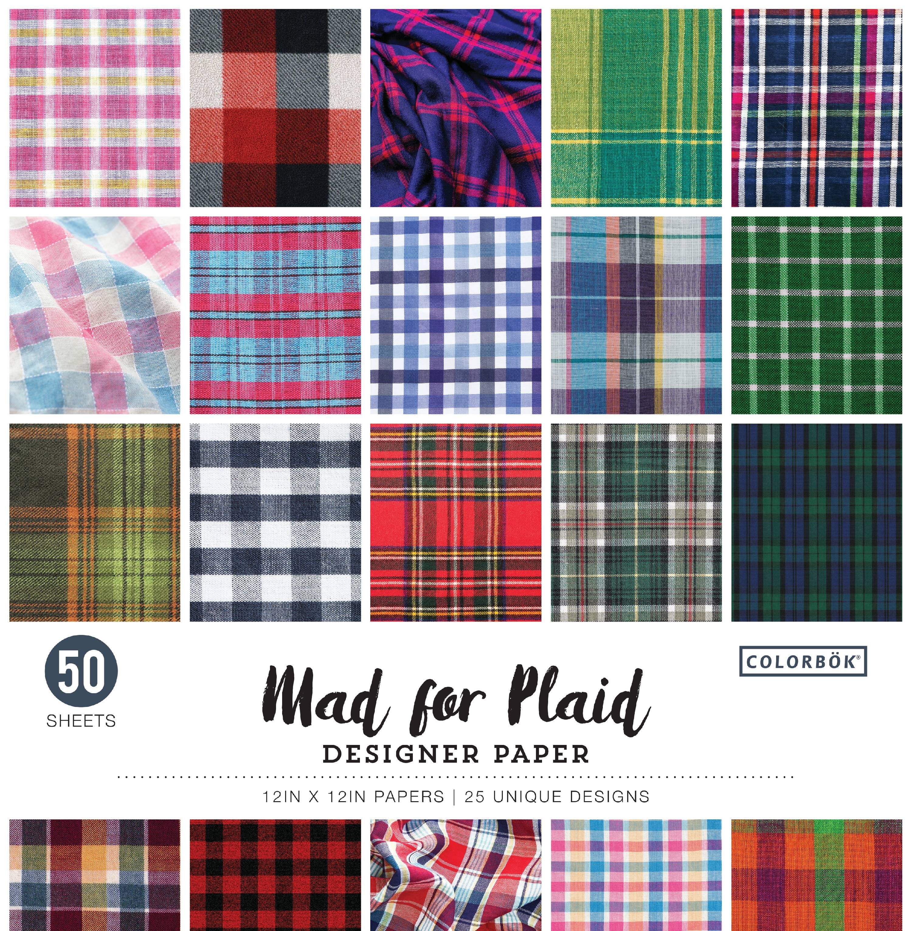 Colorbok 12 Mad Designer Paper Pad 50 Piece Walmart Com