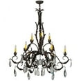 thumbnail image 5 of Meyda 143064 38.5 in. New Country French 9 Light Chandelier, Crystal Ball & No Downlight, 5 of 5