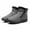 Gray, variant on OKBOP Women's Snow Boots-Girls Boots Size 13 Womens Shoes Christmas Vintage Winter Warm Chelsea Womens Boots