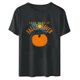 thumbnail image 3 of Camiseta holgada de manga corta con estampado de mueca Retro de Halloween para hombre y mujer Pompotops hfajkhk140251, 3 of 4