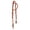 Pink, variant on Schneiders Double S Beaded One Ear Headstall | 5/8" Harness Leather | Pink | Full Horse