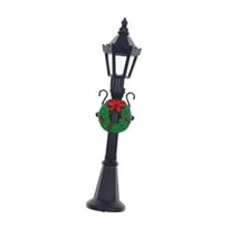 Kokiya Mini Street Lamp Post Model Miniature Scenery Holiday Decor Fairy Garden Sculpture Garden Lamp s Pathway Lamp Post
