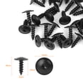thumbnail image 5 of Unique Bargains 30 Pcs Car Screw Bolt Retainer Metal for Audi Black, 5 of 6