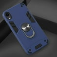 thumbnail image 5 of Case for iPhone XR with Built-in 360° Rotating Ring Kickstand Cover, Military-Grade Drop Protection Phone Case, Back Case for iPhone XR (6.1 inch), Blue, 5 of 9
