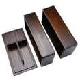 thumbnail image 2 of Caja Bento de Madera, Fiambrera de Madera Natural Fiambrera de Sushi Fiambrera Doble Creada magistralmente Jadeshay A, 2 of 8