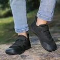 thumbnail image 5 of Ticikt Boys Girls Sneakers Kids Shoes Lightweight Breathable Athletic Running Tennis Shoes for Toddler/Little Kid/Big Kid,Color:Black,Size:11, 5 of 8