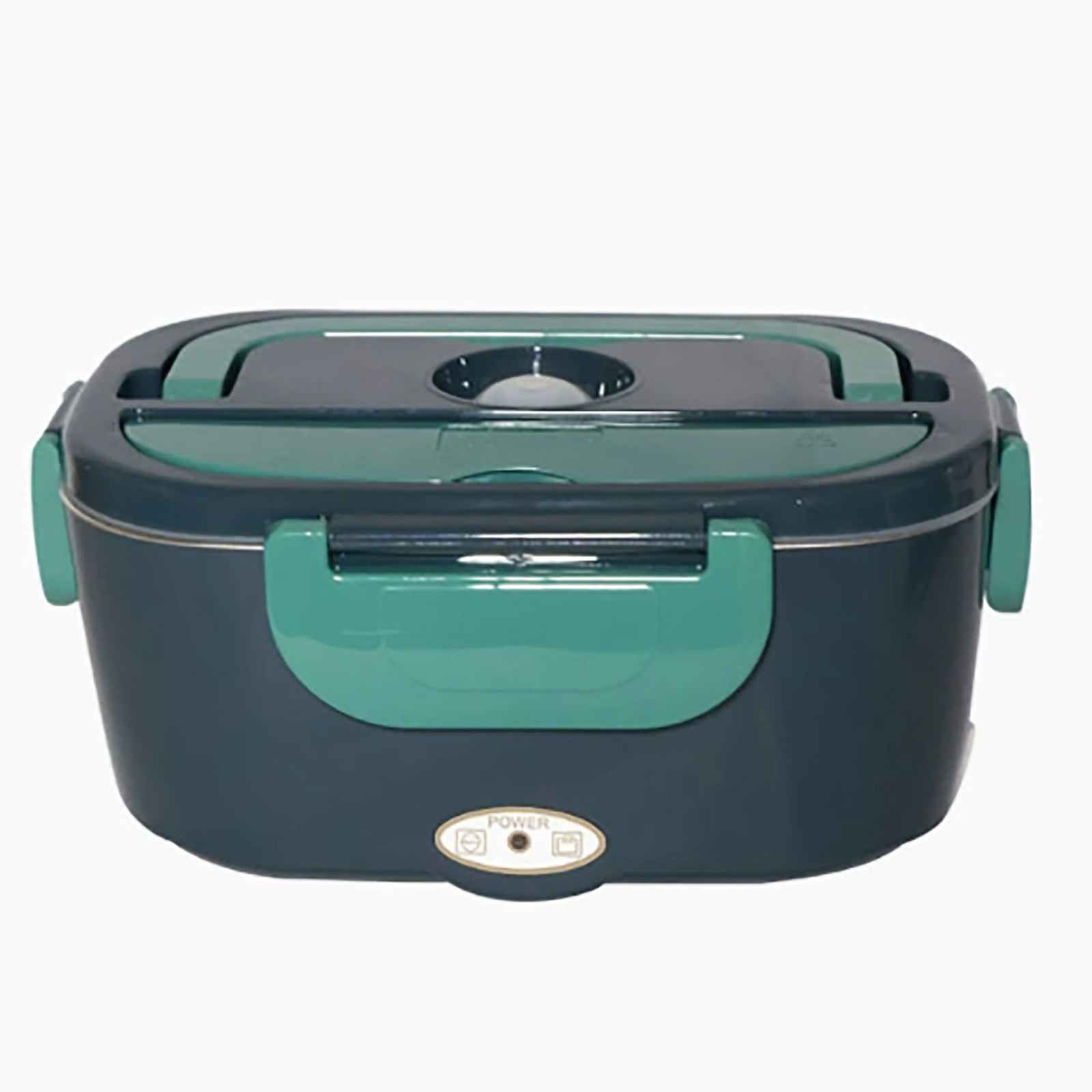 Electric Heating Lunch Box, 40W Portable Food Warmer with 1.5L Stainless Steel Container, Hot Lunch Heater for Truck Drivers Professionals On-The-Go Meals, 1* Insulated Lunch Box