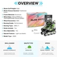 thumbnail image 5 of Gonex Inline Skates for Girls Boys, 4 Sizes Adjustable Roller Skates Blades with Light Up Wheels, 5 of 8