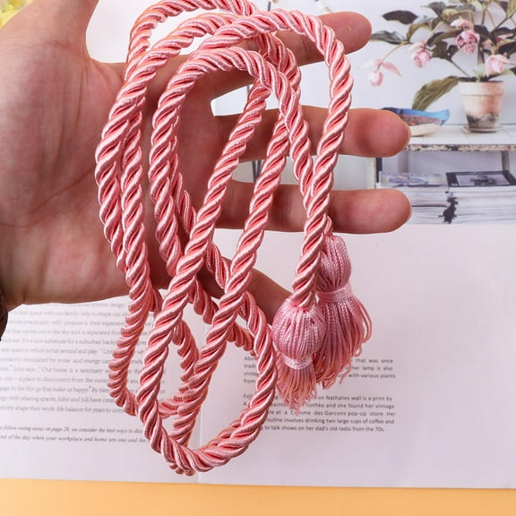 OHOIOLLA 1 Set Graduation Honor Cords Pink Stranded Tassel for Ceremonial Use Bachelor Clothing Polyester