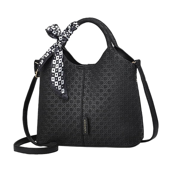 MUSOIE Tote Bag for Women PU Leather Shoulder Bags Fashion Retro Bags Large Crossbody Bag