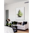 thumbnail image 4 of Marmont Hill "Poire Verte 3" By Marie-Eve Pharand Painting Art Print On White Wood, 24.0" x 1.5", 4 of 5