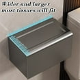 thumbnail image 6 of kchsji Toilet Paper Holder, No Drill Strong Suction Cup Wall Mounted, Waterproof Rustproof Bathroom Tissue Roll Dispenser, Space Saving Kitchen Organizer Storage Rack for Toilet Paper Rolls, 6 of 6