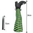thumbnail image 5 of Witch Leg Decor Halloween Garden Decoration Stripe Witch Leg Prank Toys Funny Witch Leg Stake Yard Crafts Ornament for Party, 5 of 7