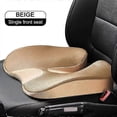 thumbnail image 1 of SEAMETAL Car Seat Height Adjustment Cushion Main Driver Increased Thick Cover Memory Foam Booster Protector Pad Mat, 1 of 5