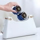 thumbnail image 4 of Ventilador de cuello colgante Plegable USB carga 360 grados bolsillo ventiladores sin hojas cuello eléctrico oficina de verano equipo de enfriamiento azul Eigraketly HA059207-01B, 4 of 7