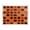 Pumpkin Funny Face Pattern, variant on Acrylic Tray Clear Serving Tray Rectangle Decorative Tray with Cut Handle Pumpkins Adorned in Bows