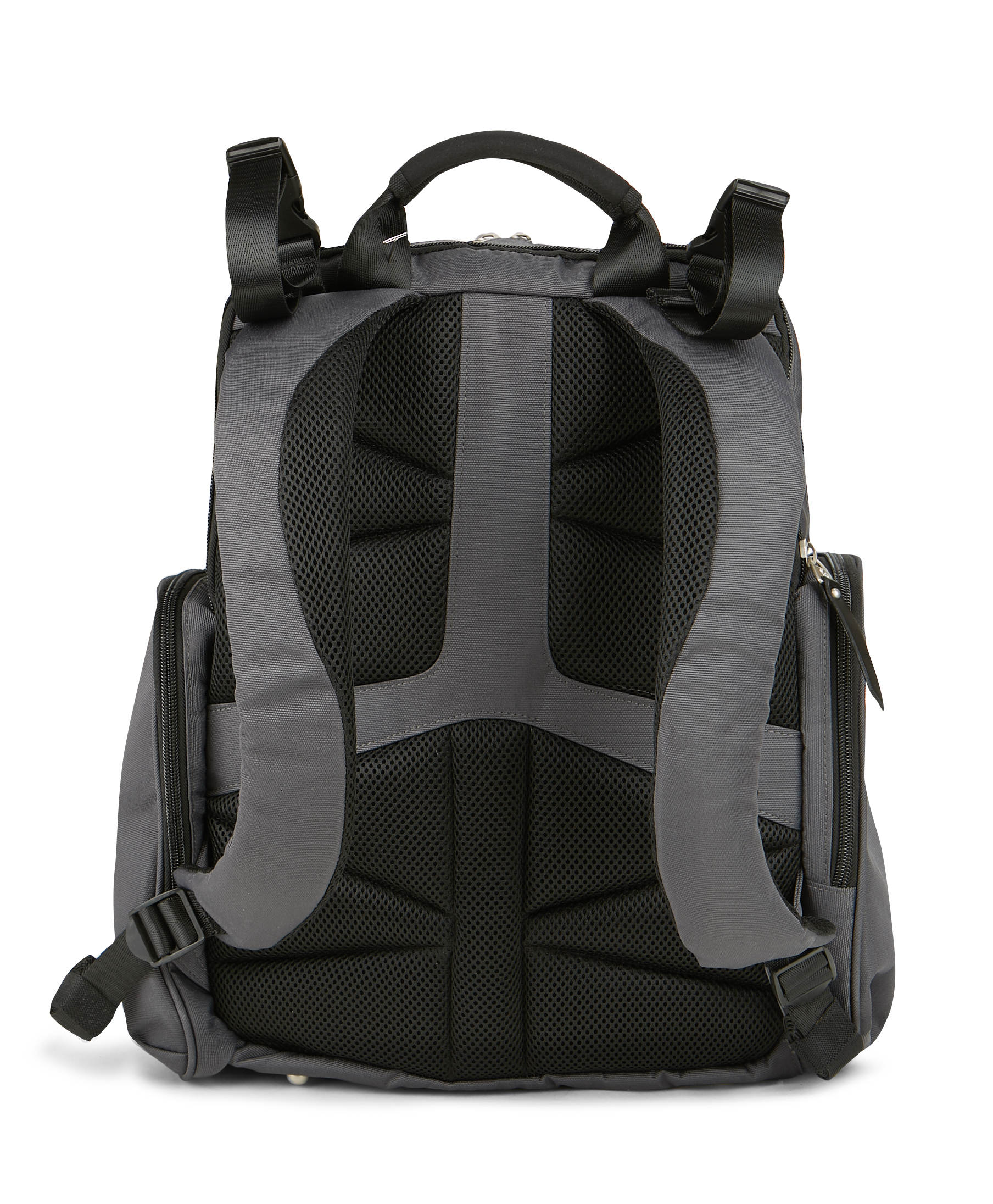 Ergobaby Adjustable Shoulder Strap Inside Pockets Backpack Diaper Bags, Black - image 8 of 10