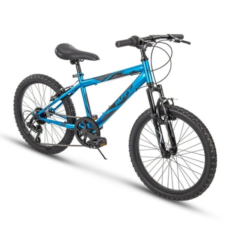 Huffy Kids Hardtail Mountain Bike for Boys, Summit Ridge 20 inch 6-Speed Metallic Cyan 6 Speeds 20 inch (Best Hardtail For 500)