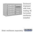 thumbnail image 2 of SALSBURY INDUSTRIES 3805D-ALM Surface Enclosure,DC 5 Door,Gray, 2 of 2
