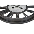 thumbnail image 3 of Monarch Specialties I 9093 - Clocks, 18" Round, Wall Clock, Antique Black, Transitional, 3 of 4