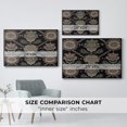 thumbnail image 5 of Vintage Abstract Print-XXXI Framed in Black Wood Gallery Wrapped Canvas 25 in. x 37 in., 5 of 8