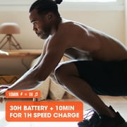 JBL, Endurance Race True Wireless Waterproof Active Sport Earbuds, Pure Bass Sound, Up to 30 hours of battery life, White