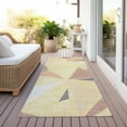 thumbnail image 6 of Addison Rugs Chantille Indoor/Outdoor Transitional Geometric Wheat Washable Runner Rug, 2'3" x 7'6", 6 of 6