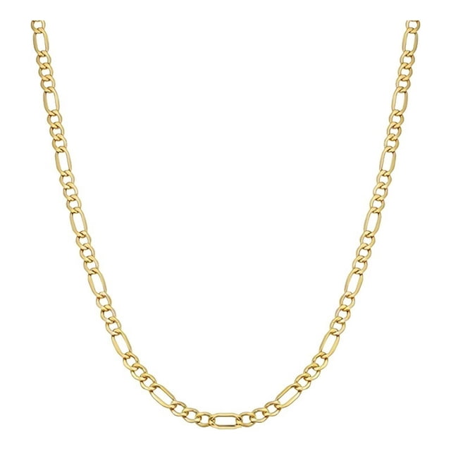 Collar De Cruz De Tubo Y Cristo Rodinado De Oro De 10k